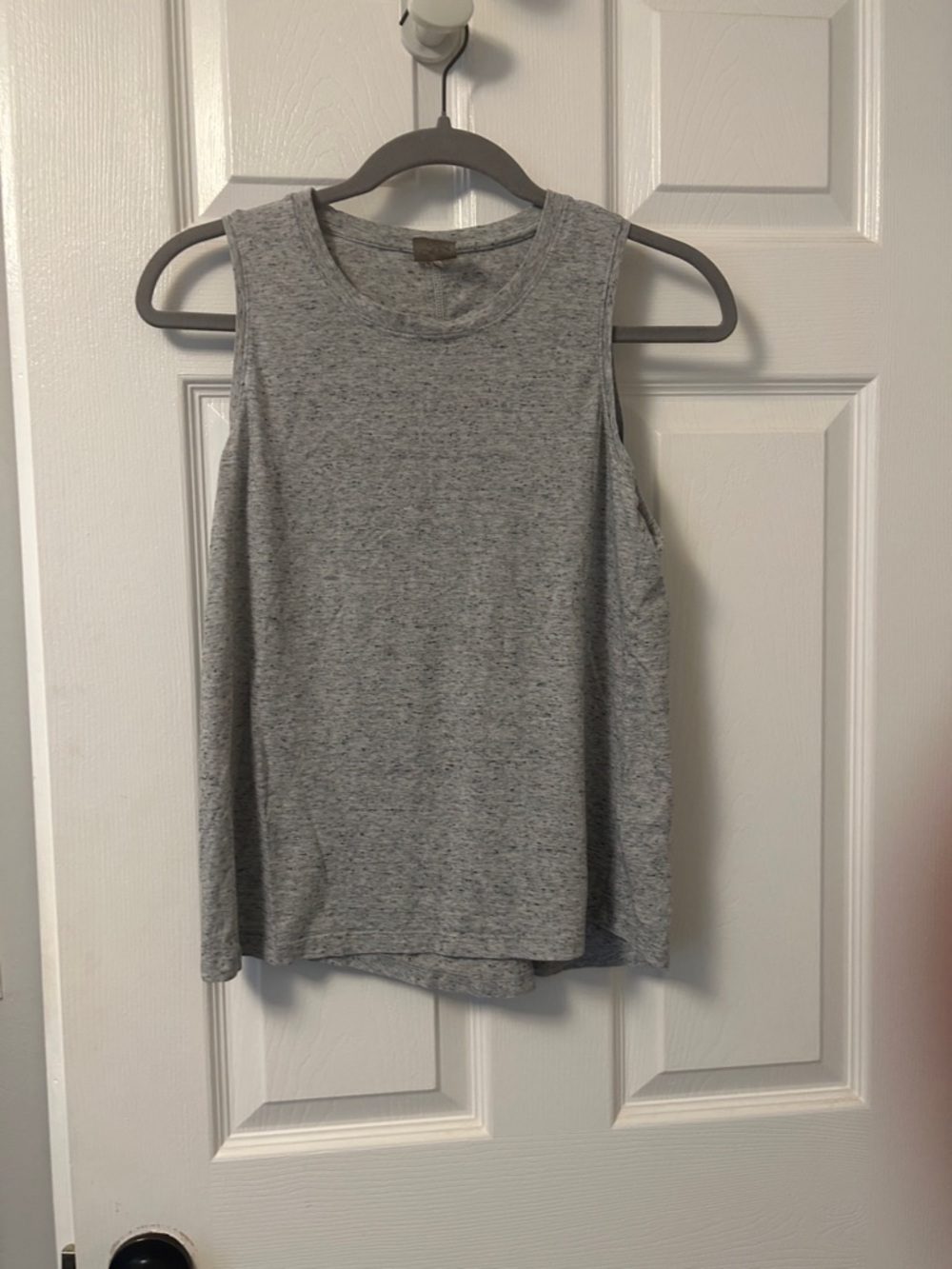 CALIA by Carrie Underwood Light Heather Gray Scoop Neck Tank